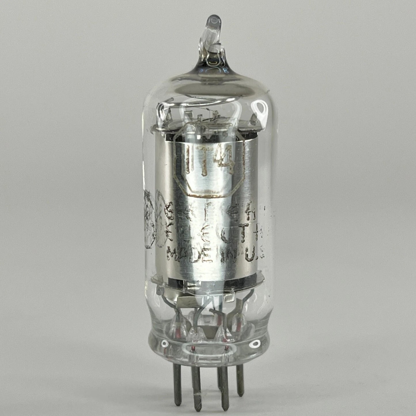 (1) Tested GE 1T4 Tube General Electric 1T4 Remote Cutoff Pentode Vacuum Tube