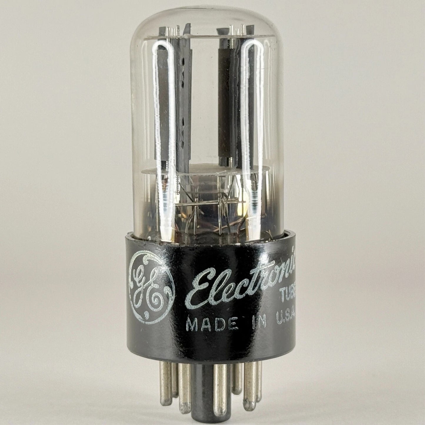 (1) Tested GE 6SL7GT Tube Gray Plates Date Code 2-09 6SL7 GT Twin Triode Tube