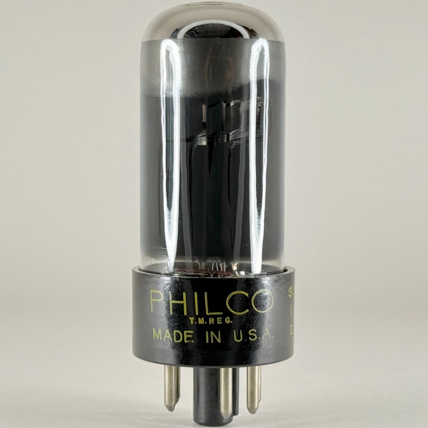 (1) Tested Philco 6V6GT Tube Tall Bottle Date Code 57-09 6V6 GT Beam Power Tube
