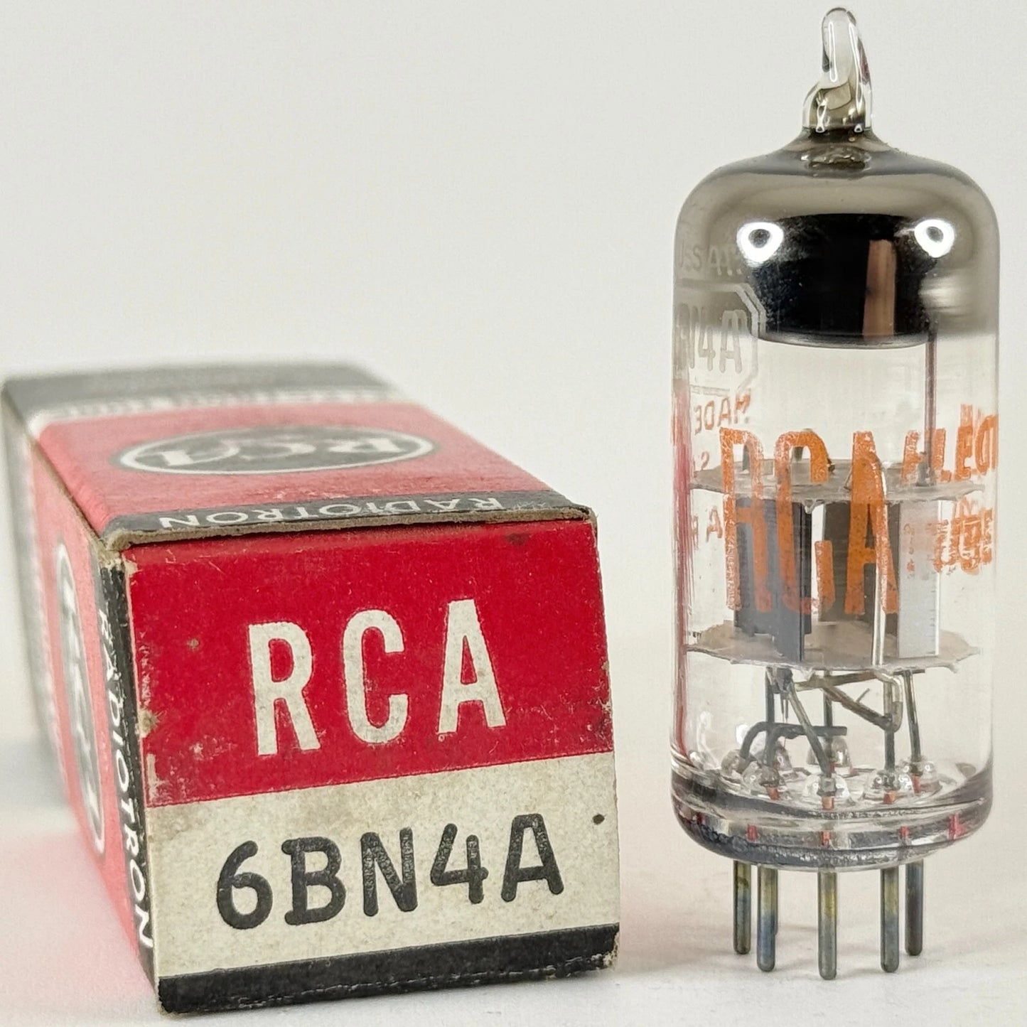 (1) Tested 1965 RCA 6BN4A Tube with Box Code AR Medium Mu Triode 6BN4 A Tube