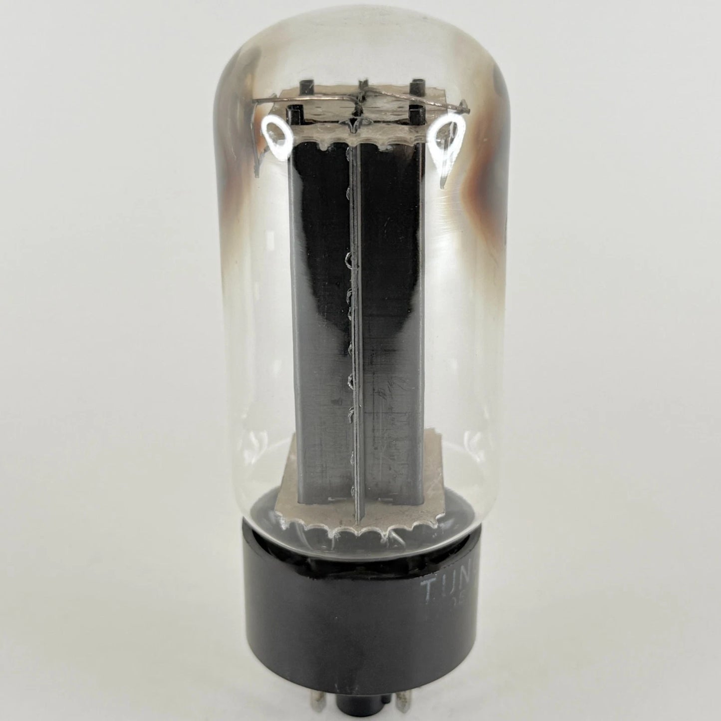 (1) Tested 1956 Tung Sol 5U4GB Tube Smooth Black Plates Dual Getters Code 619-3