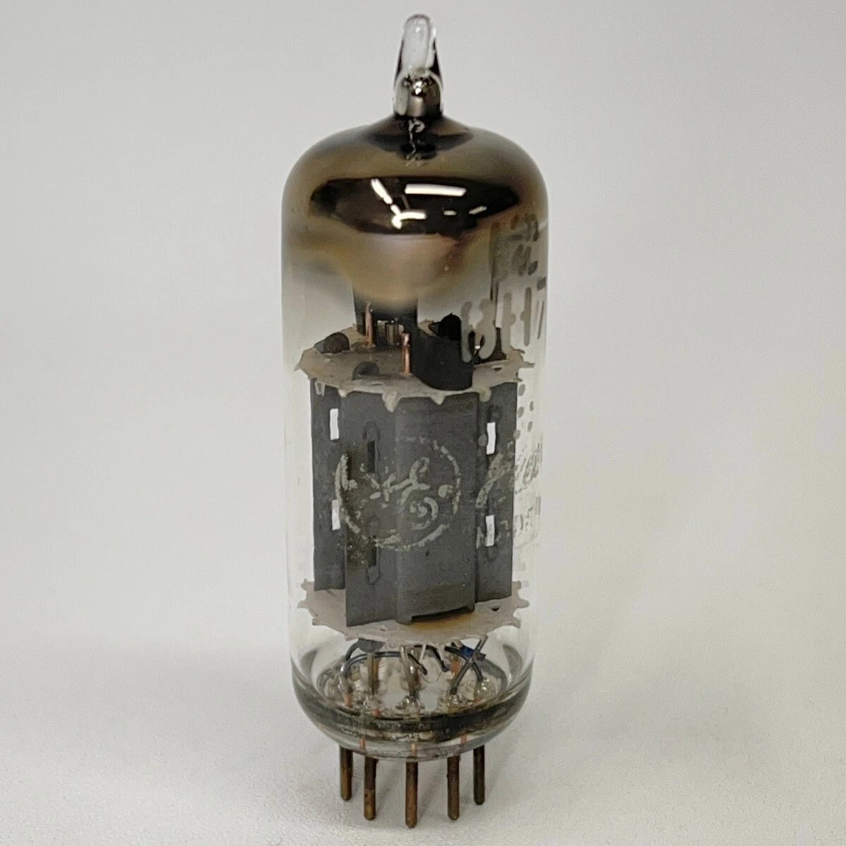 (1) Tested GE 12BH7 Tube General Electric 12BH7 Medium Mu Twin Triode Electron