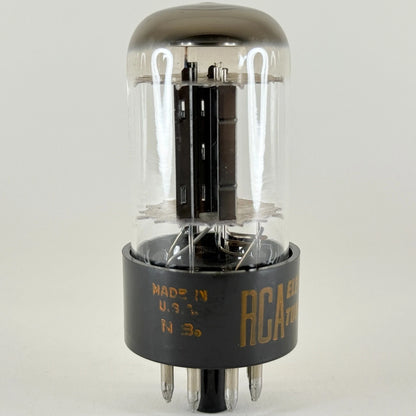 (1) Tested Balanced 1963 RCA 6SN7GTB Tube Code NB Black Plates O Getter 6SN7GT