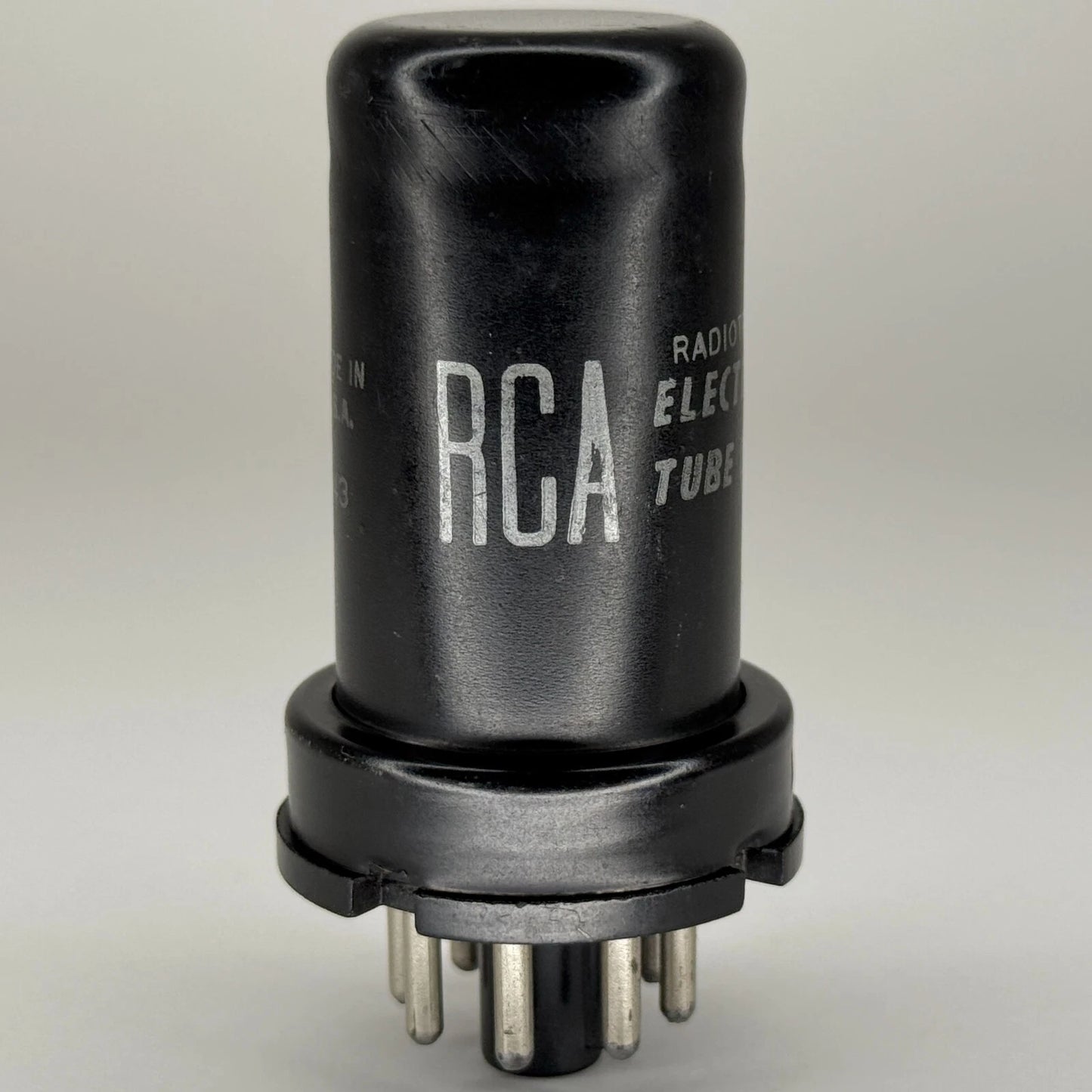(1) Tested RCA 12SJ7 Tube Date Code 9-43 RCA Sharp Pentode Vacuum Tube