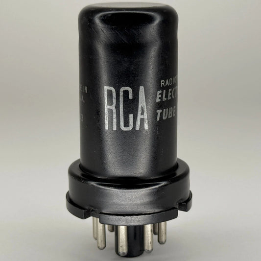 (1) Tested RCA 12SJ7 Tube Date Code 9-43 RCA Sharp Pentode Vacuum Tube