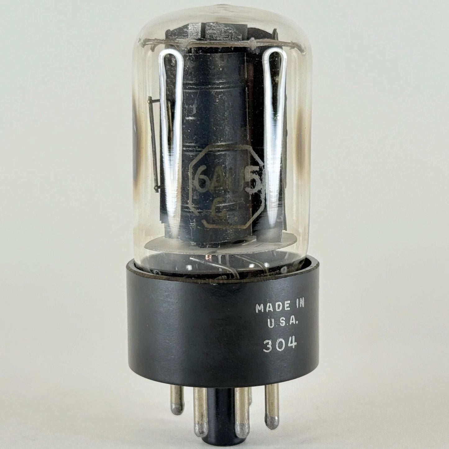(1) Tested RCA 6AU5GT Tube Date Code 304 RCA 6AU5 GT Beam Power Tube