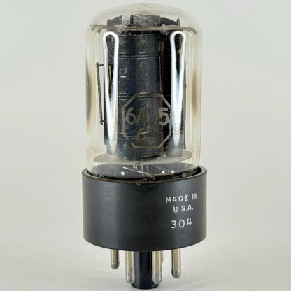 (1) Tested RCA 6AU5GT Tube Date Code 304 RCA 6AU5 GT Beam Power Tube