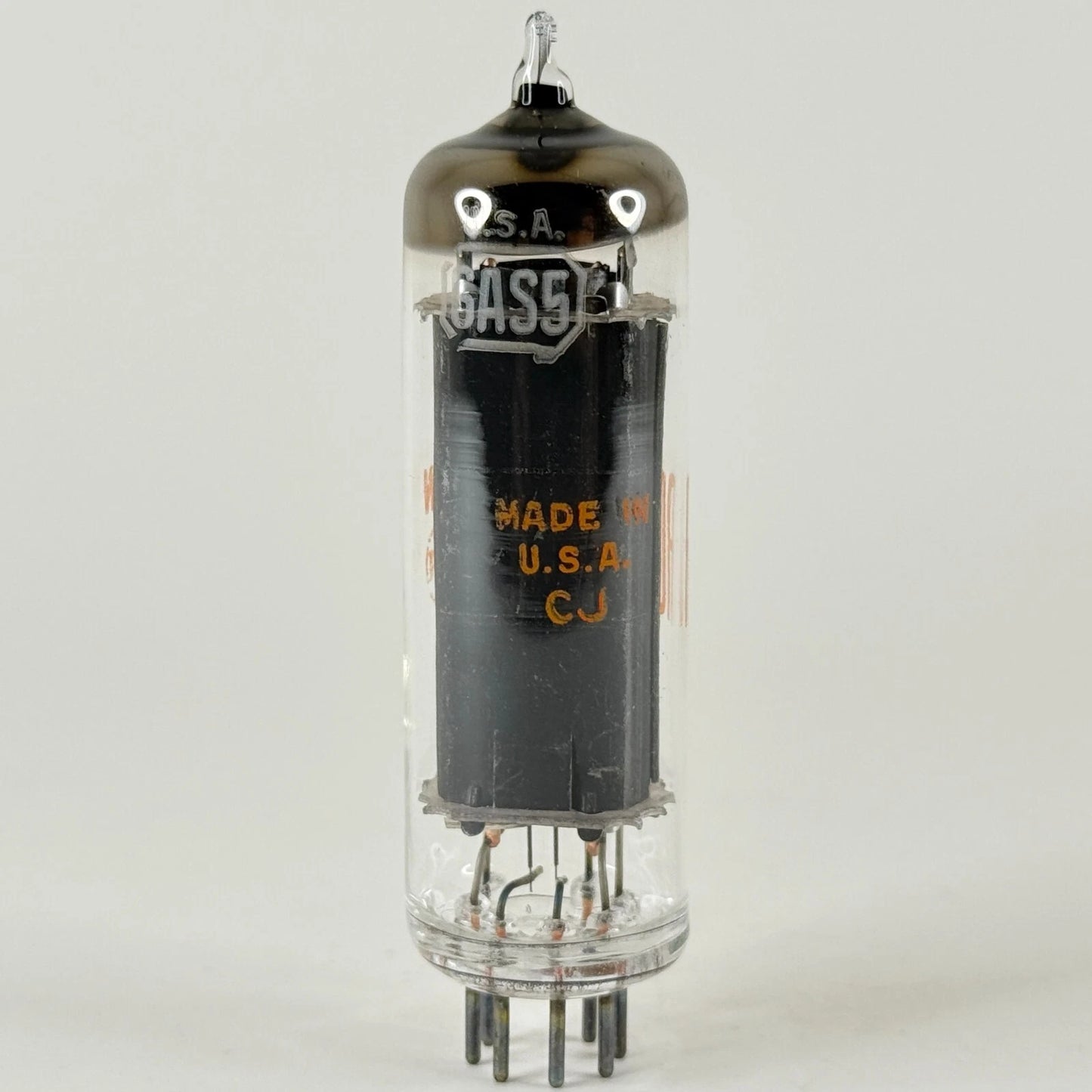 (1) Tested Strong RCA 6AS5 Tube with Box Date Code CJ RCA 6AS5 Beam Power Tube