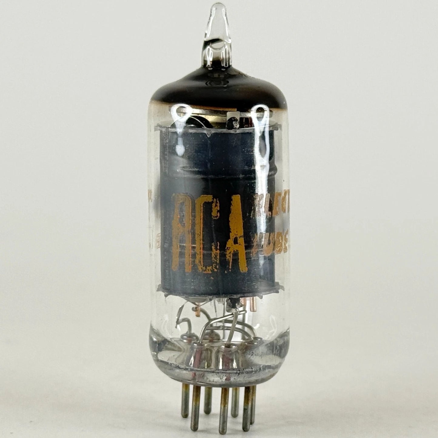 (1) Tested RCA 12EA6 Tube with Box Date Code MB Black Plate Pentode Tube (g)