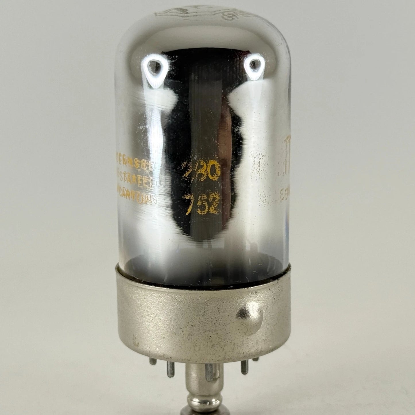 (1) Tested Raytheon 7A6 Tube Code 752 7A6 Tube Loctal Twin Diode Loktal Tube