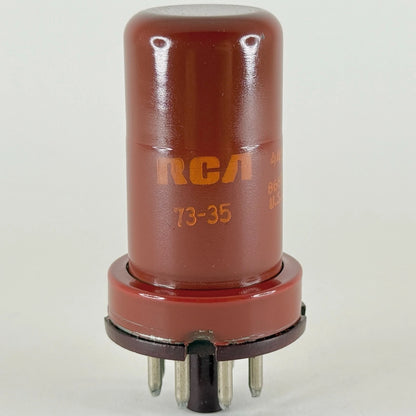 (1) Tested RCA JAN 5693 Tube Special Red Tube Date Code 73-35 6SJ7 Equivalent