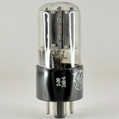 (1) Tested GE 6SL7GT Tube Gray Plates Date Code 2-09 6SL7 GT Twin Triode Tube