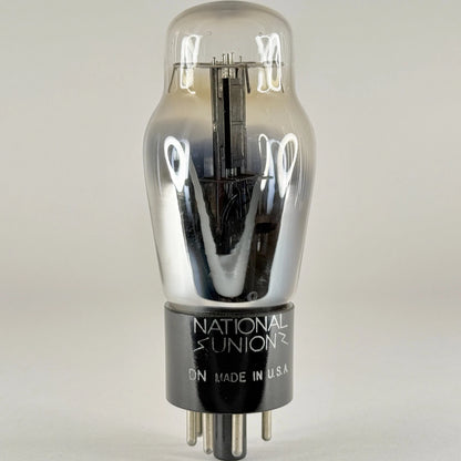 (1) Tested National Union 6AE5G Tube Date Code DN Black Plate Low Mu Triode Tube