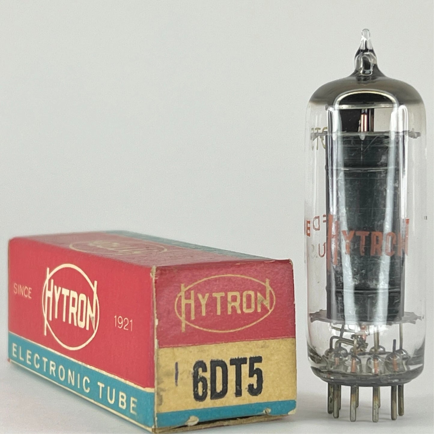 (1) Tested Hytron 6DT5 Tube with Box Date Code EFD NE Beam Power Tube (a)