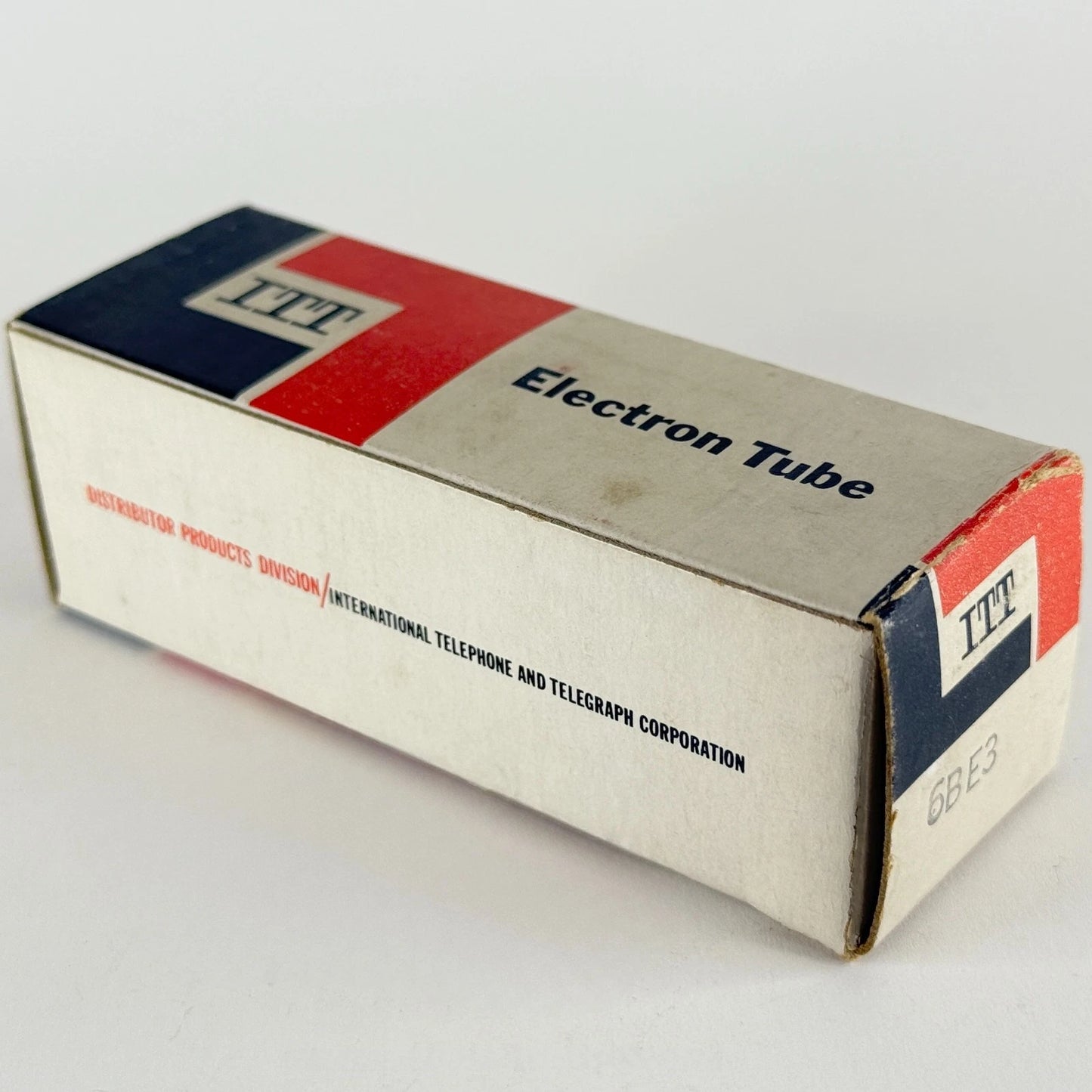 (1) Tested ITT 6BE3 Tube with Original Box Half Wave Vacuum Rectifier Tube