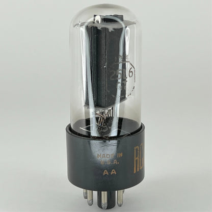 (1) Tested Strong RCA 25L6GT Tube Date Code AA RCA 25L6 GT Beam Power Tube