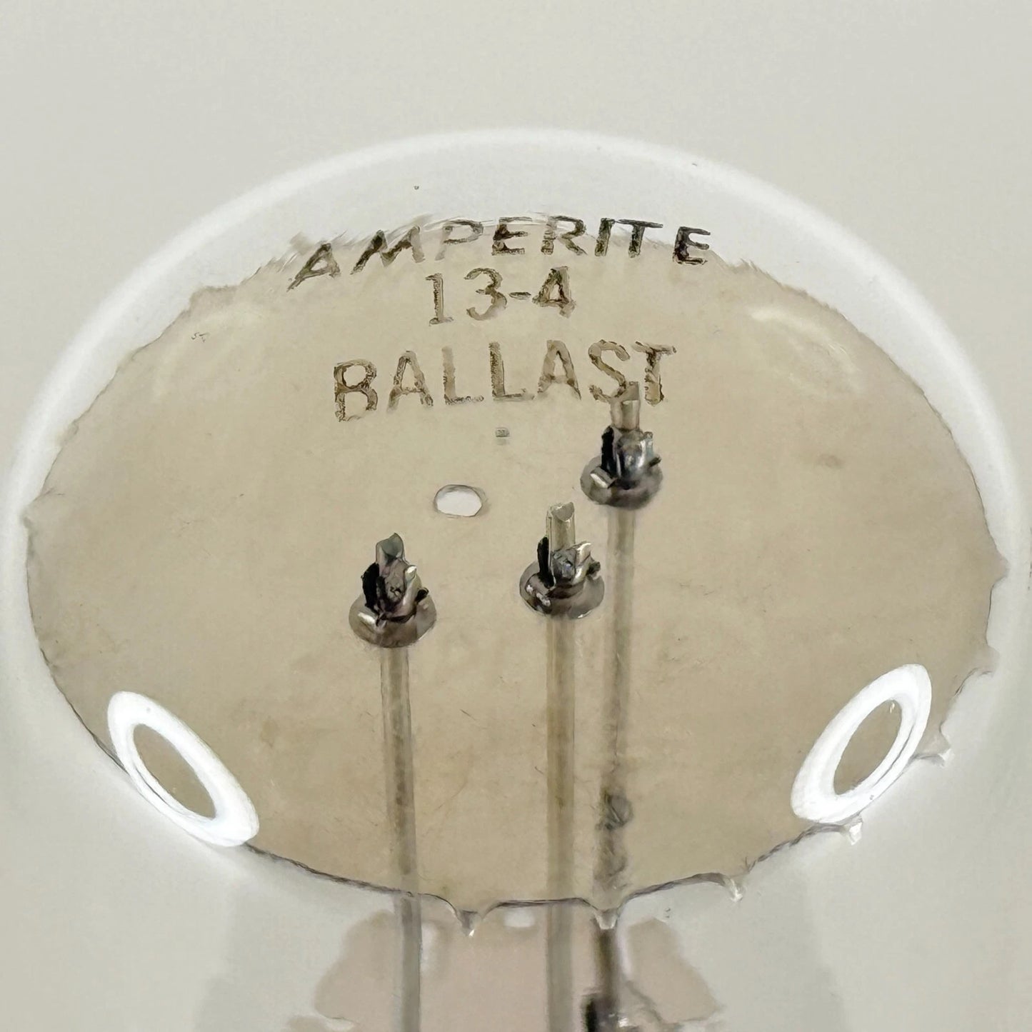 (1) Tested Amperite 13-4 Ballast Tube Current Regulating Tube (a)