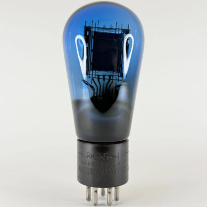 (1) Tested Crosley by Arcturus Blue PZ Tube (Type 47) Tube Engraved Globe Tube