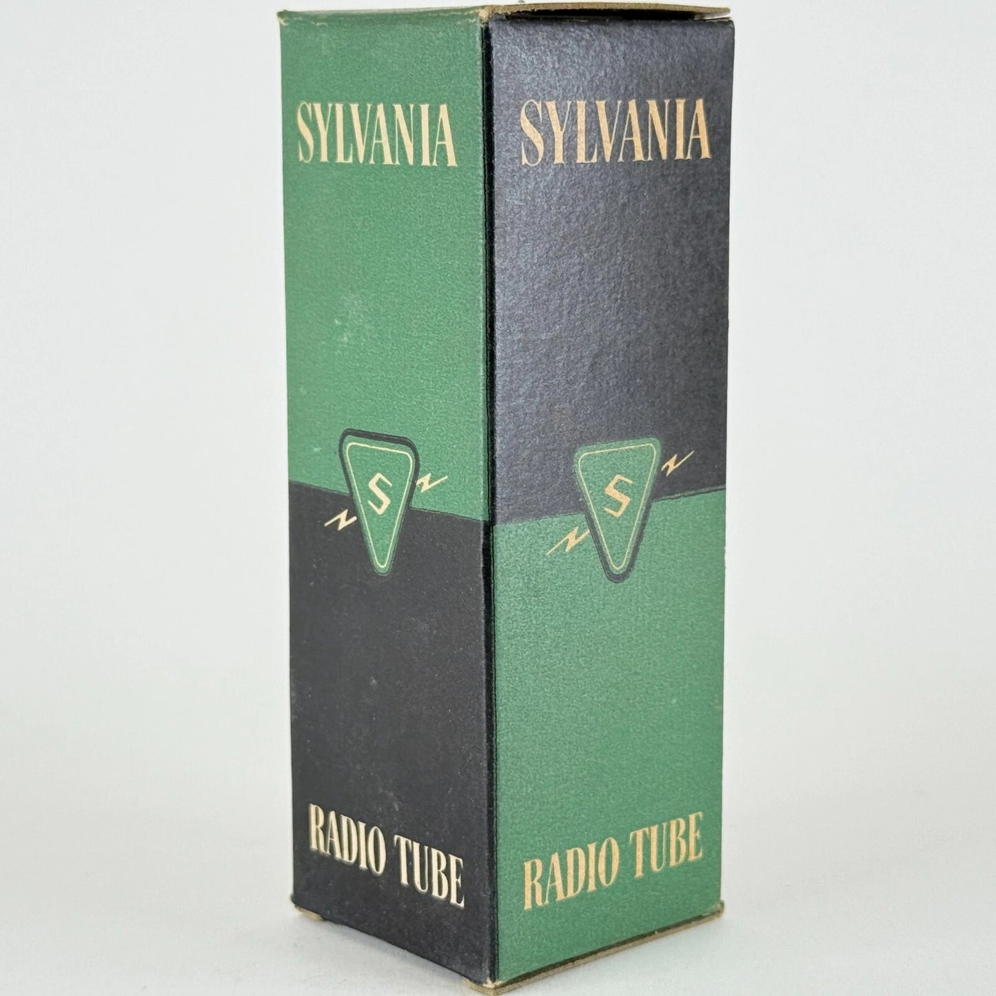 (1) Tested 1951 Sylvania 5AZ4 Tube with Box Code 1-52 Loctal Tube Rectifier (b)