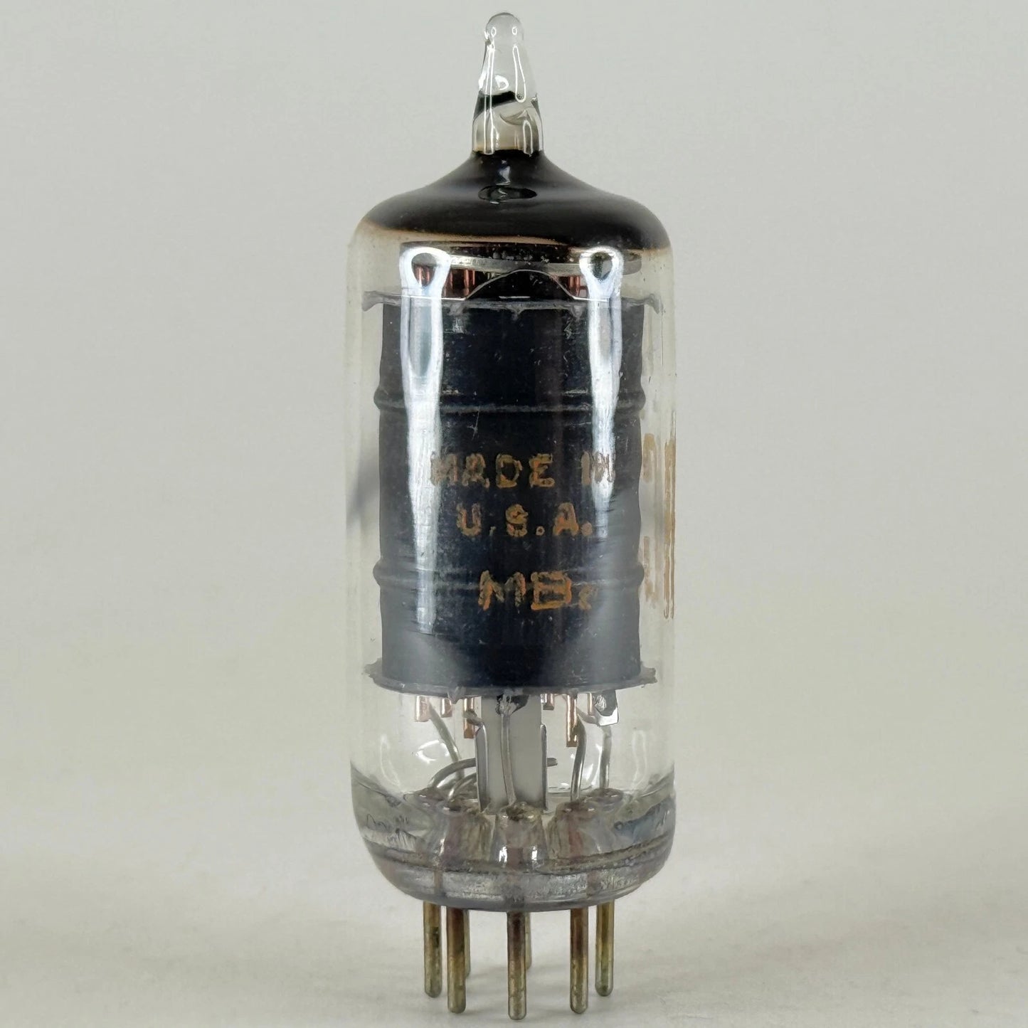 (1) Tested RCA 12EA6 Tube with Box Date Code MB Black Plate Pentode Tube (c)