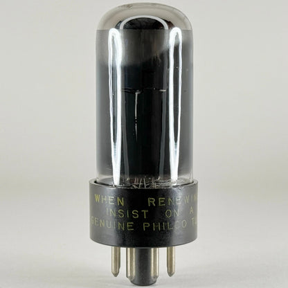 (1) Tested Philco 6V6GT Tube Tall Bottle Date Code 57-09 6V6 GT Beam Power Tube