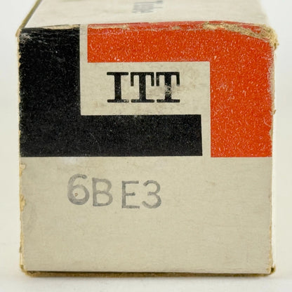 (1) Tested ITT 6BE3 Tube with Original Box Half Wave Vacuum Rectifier Tube