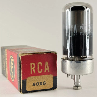 (1) Tested RCA 50X6 Tube with Box Code 252 Loctal Rectifier Doubler