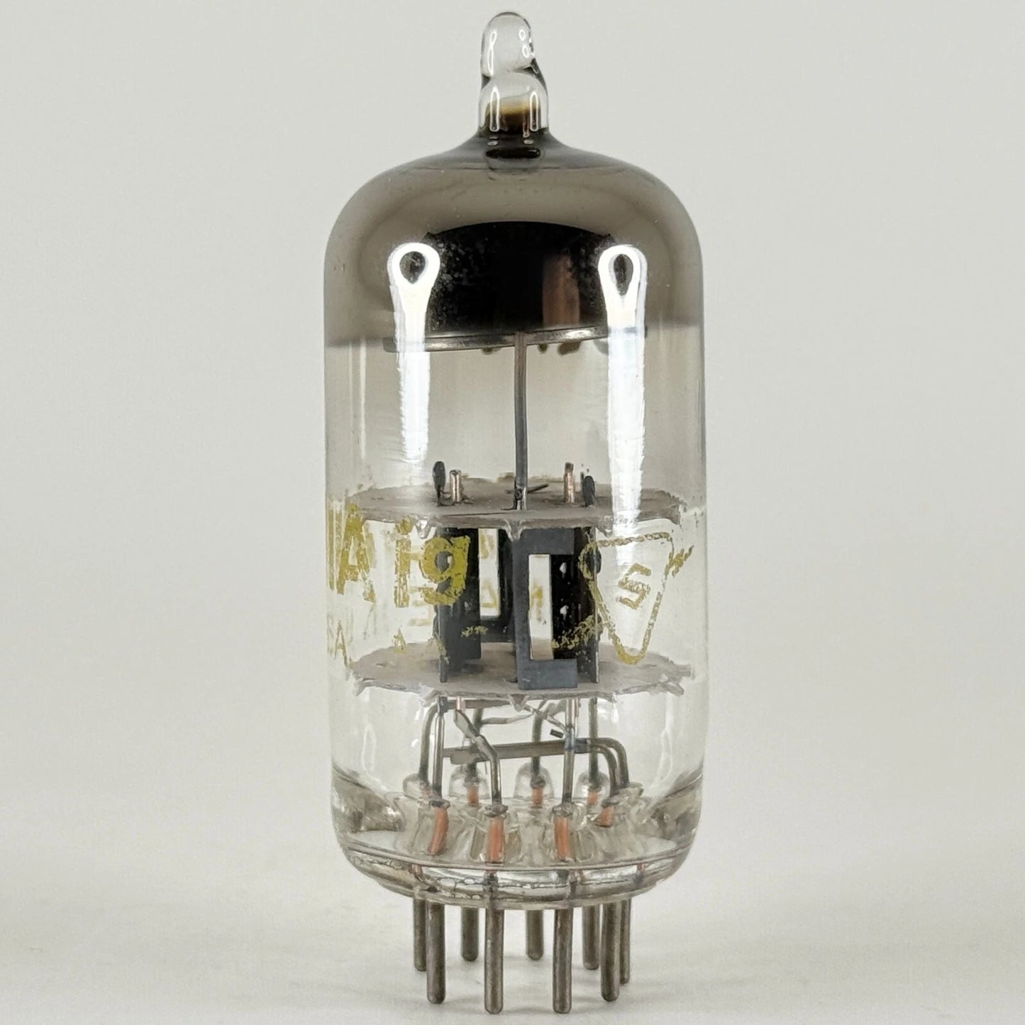 (1) Tested Sylvania 4BQ7A Tube Date Code ig AAG 4BQ7 A Twin Triode Tube