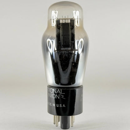 (1) Tested National Union 6AE5G Tube Date Code DN Black Plate Low Mu Triode Tube