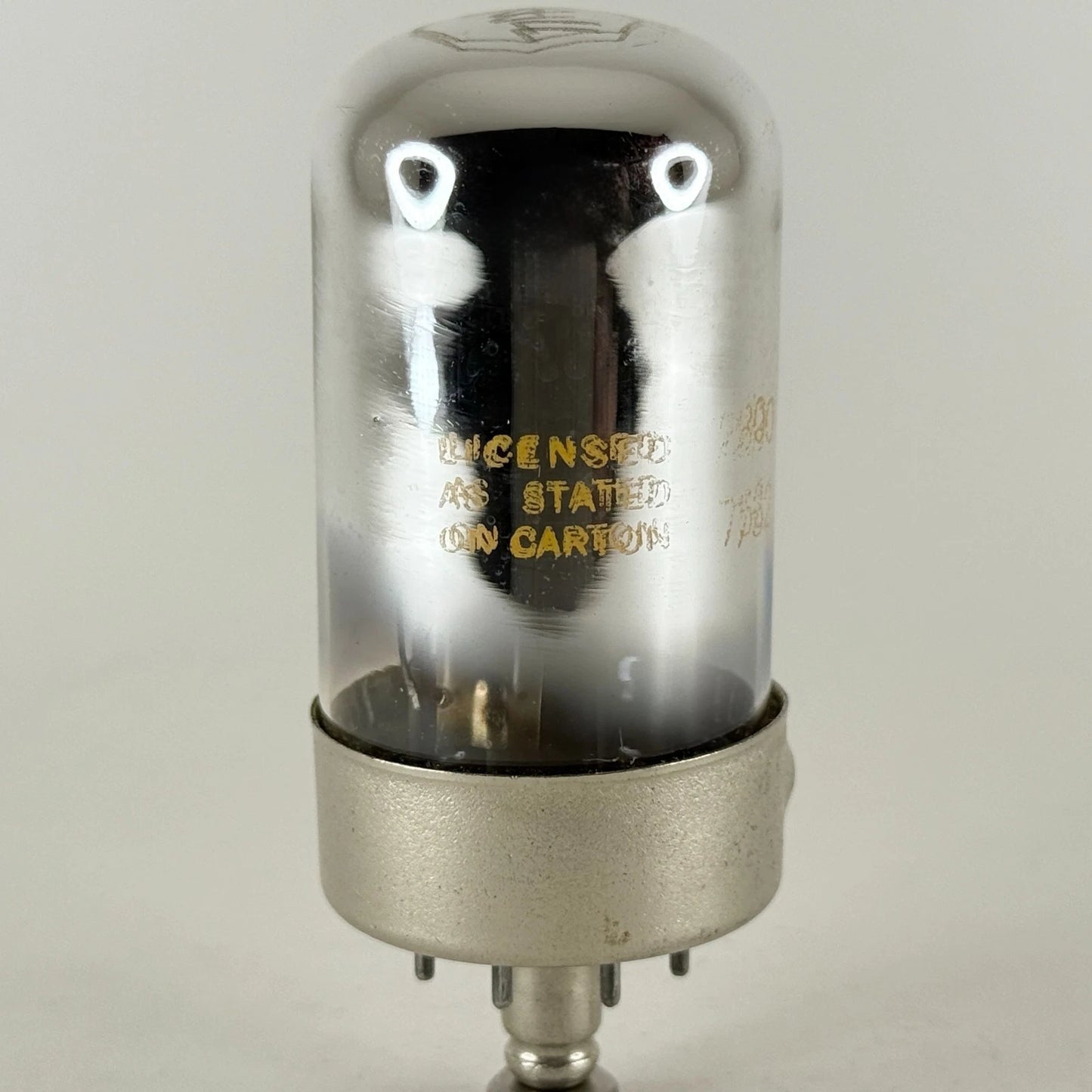 (1) Tested Raytheon 7A6 Tube Code 752 7A6 Tube Loctal Twin Diode Loktal Tube