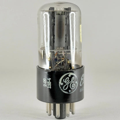 (1) Tested GE 6SL7GT Tube Gray Plates Date Code 2-09 6SL7 GT Twin Triode Tube
