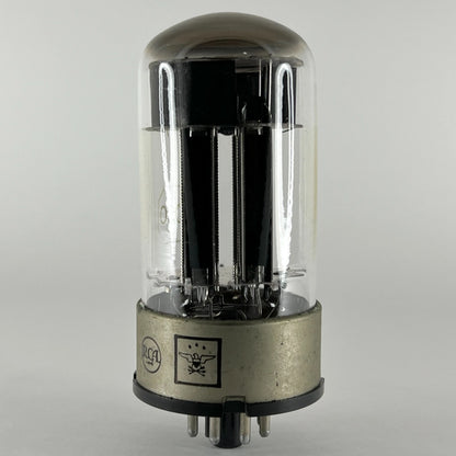 (1) Tested Balanced RCA JAN CRC 6080 Tube Code 4-26 Black Plate RCA 6080 Tube
