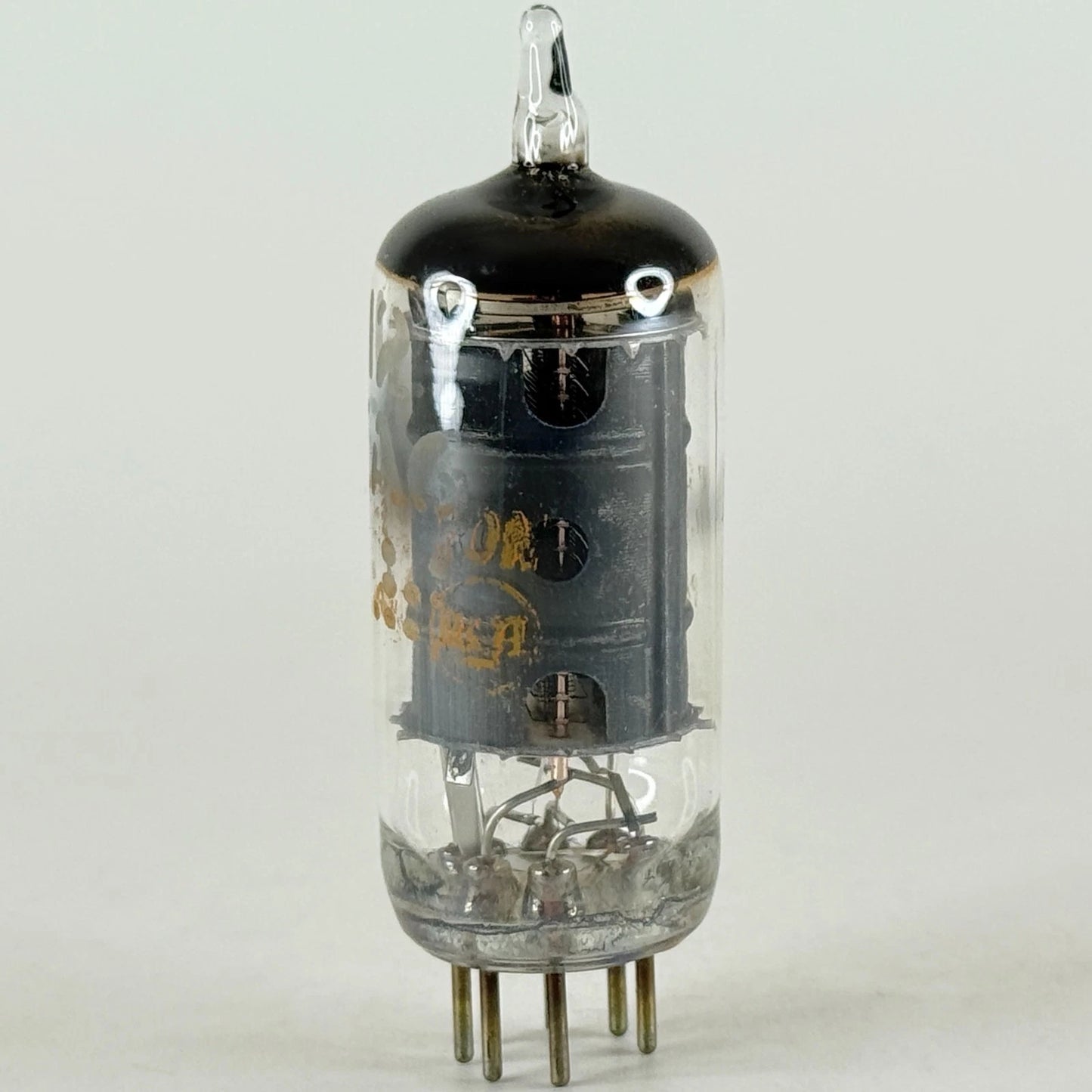 (1) Tested RCA 12EA6 Tube with Box Date Code MB Black Plate Pentode Tube (a)