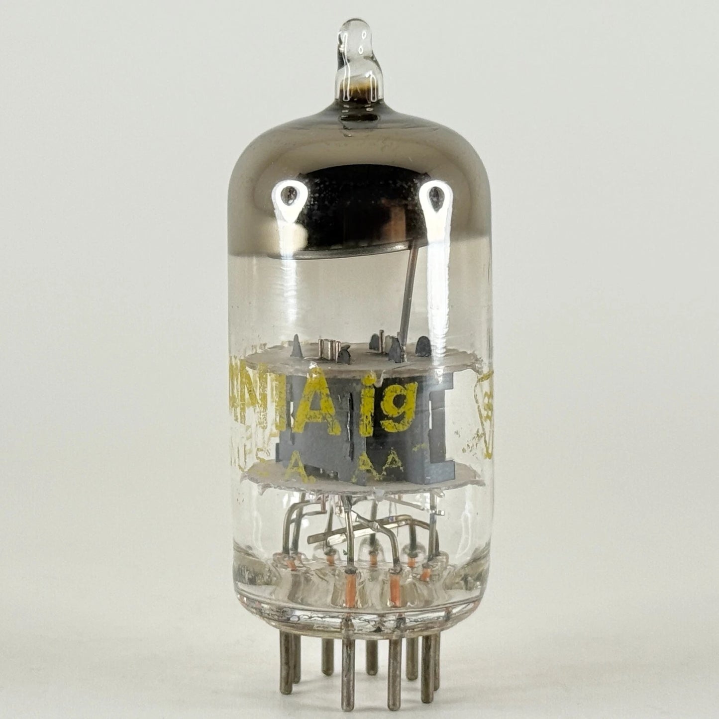 (1) Tested Sylvania 4BQ7A Tube Date Code ig AAG 4BQ7 A Twin Triode Tube