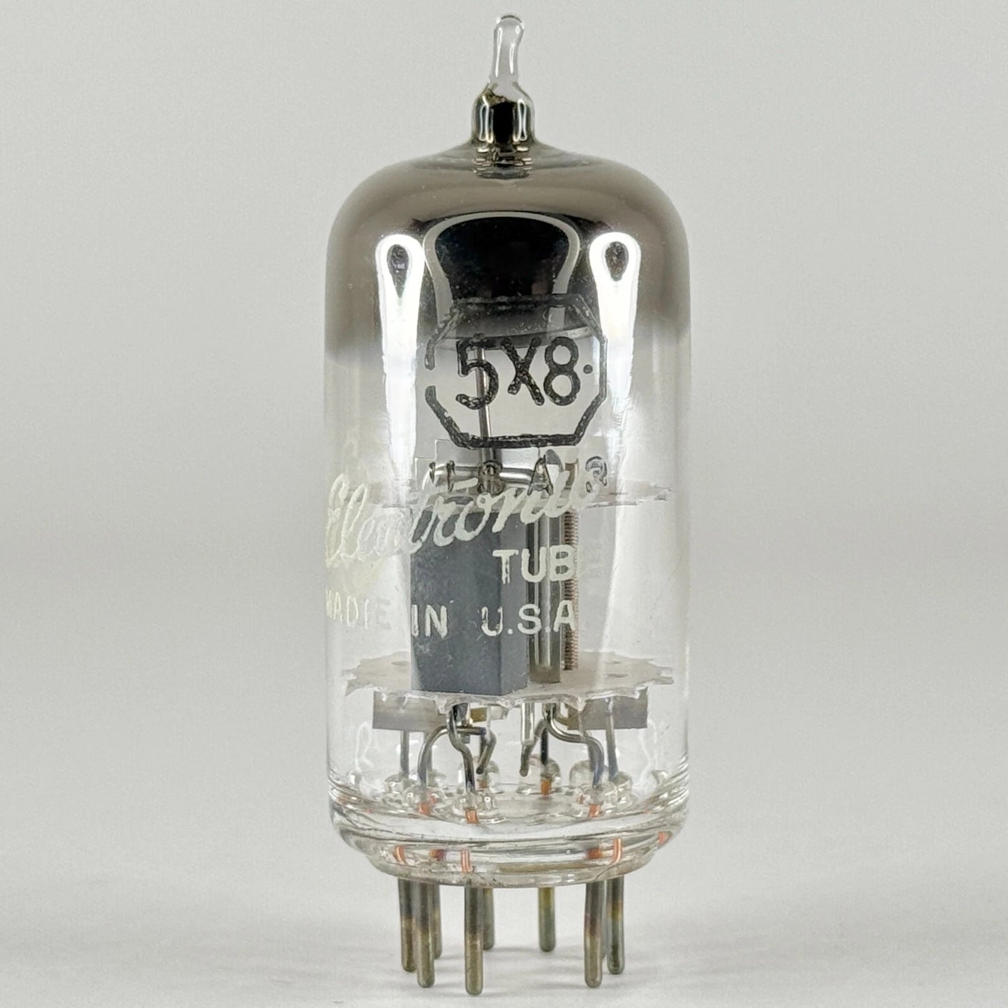 (1) Tested GE 5X8 Tube with Box Date Code FV General Electric Triode Pentode