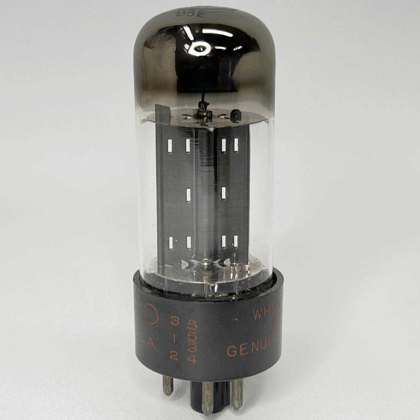 (1) Tested Philco 6AX4GT Tube Date Code 55-34 Philco 6AX4 GT Rectifier Tube