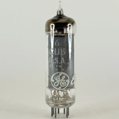 (1) Tested Very Strong GE 6CU5 with Box Date Code EL Gray Plate Power Pentode
