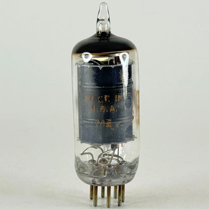 (1) Tested RCA 12EA6 Tube with Box Date Code MB Black Plate Pentode Tube (a)