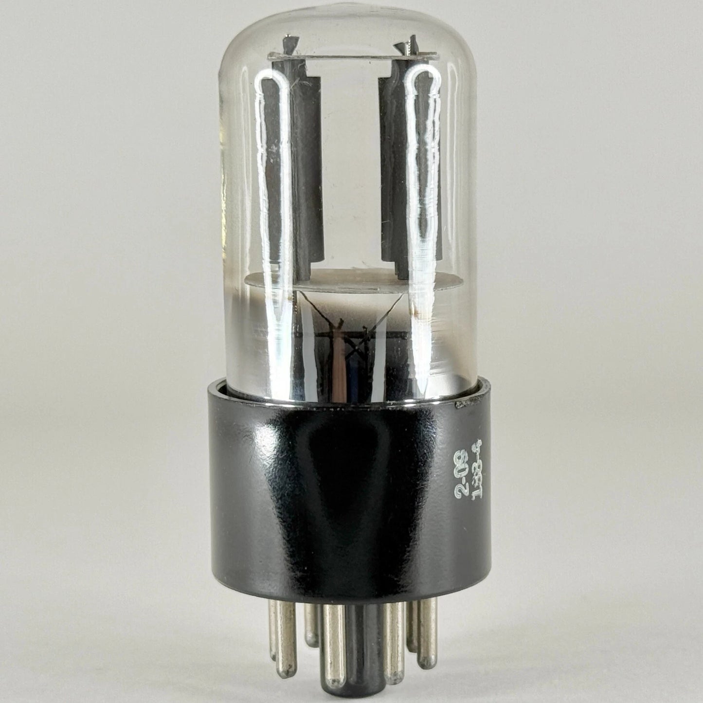 (1) Tested GE 6SL7GT Tube Gray Plates Date Code 2-09 6SL7 GT Twin Triode Tube