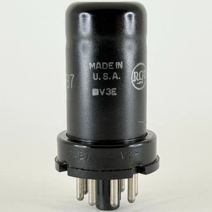 (1) Tested Strong RCA JAN CRC 6AB7 Tube VT-176 Date Code V3E Pentode Tube (b)