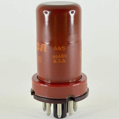 (1) Tested RCA JAN 5693 Tube Special Red Tube Date Code 73-35 6SJ7 Equivalent