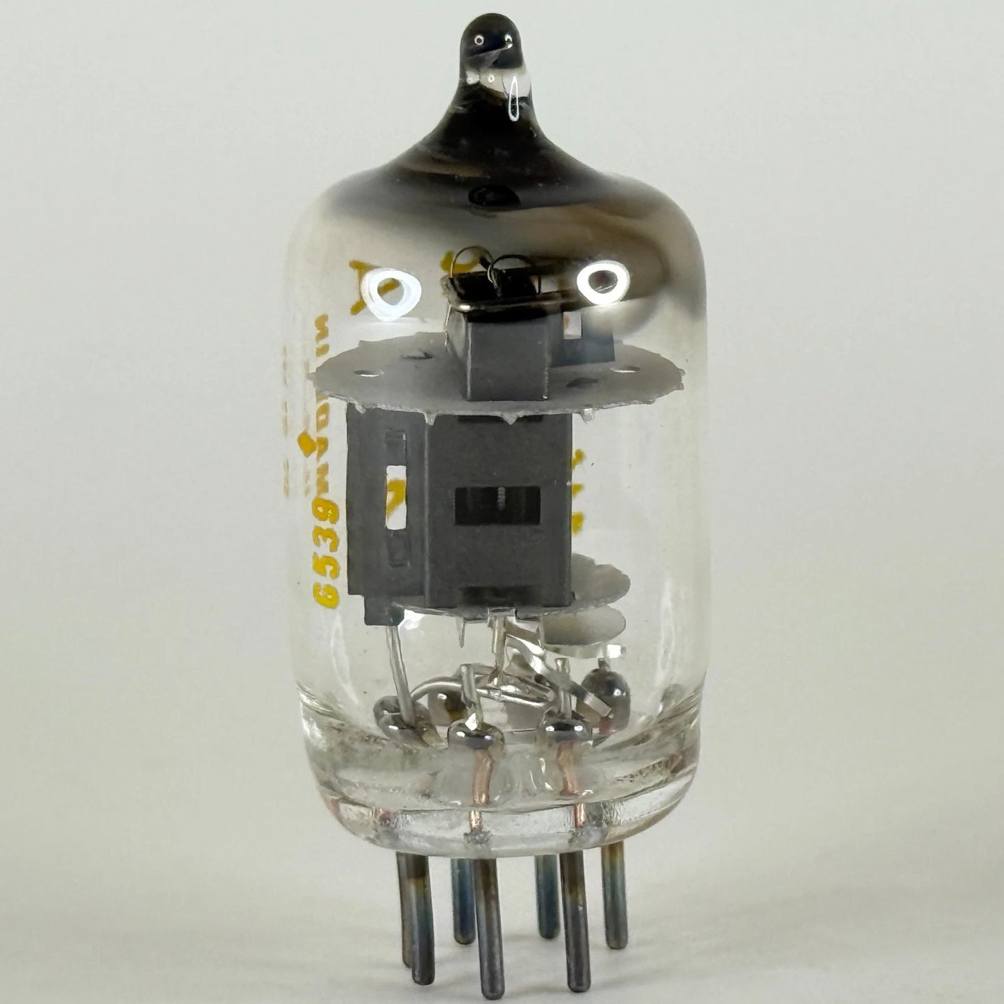 (1) Tested 1965 Western Electric 415A Tube Black Plate Square Getter Code 6539