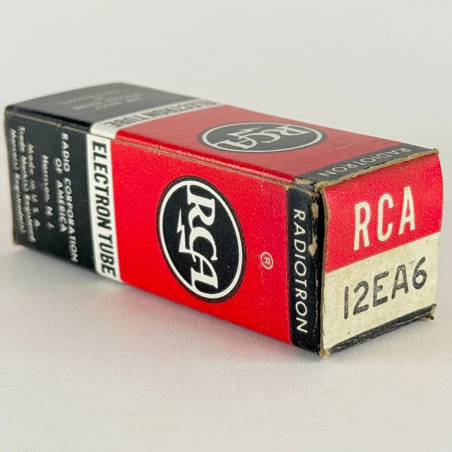 (1) Tested RCA 12EA6 Tube with Box Date Code NM Silver Plate Pentode Tube (a)
