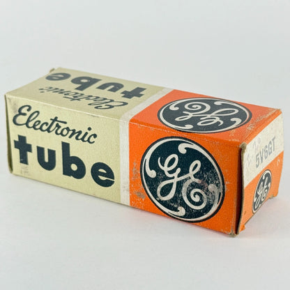 (1) Tested GE 5V6GT Tube with Box Date Code 58-48 GE 5V6 GT Beam Power Tube