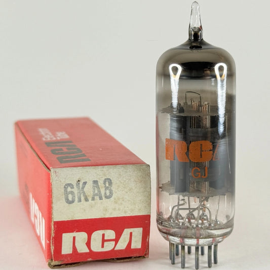 (1) Tested RCA 6KA8 Tube with Box Date Code GJ Triode Pentode Vacuum Tube