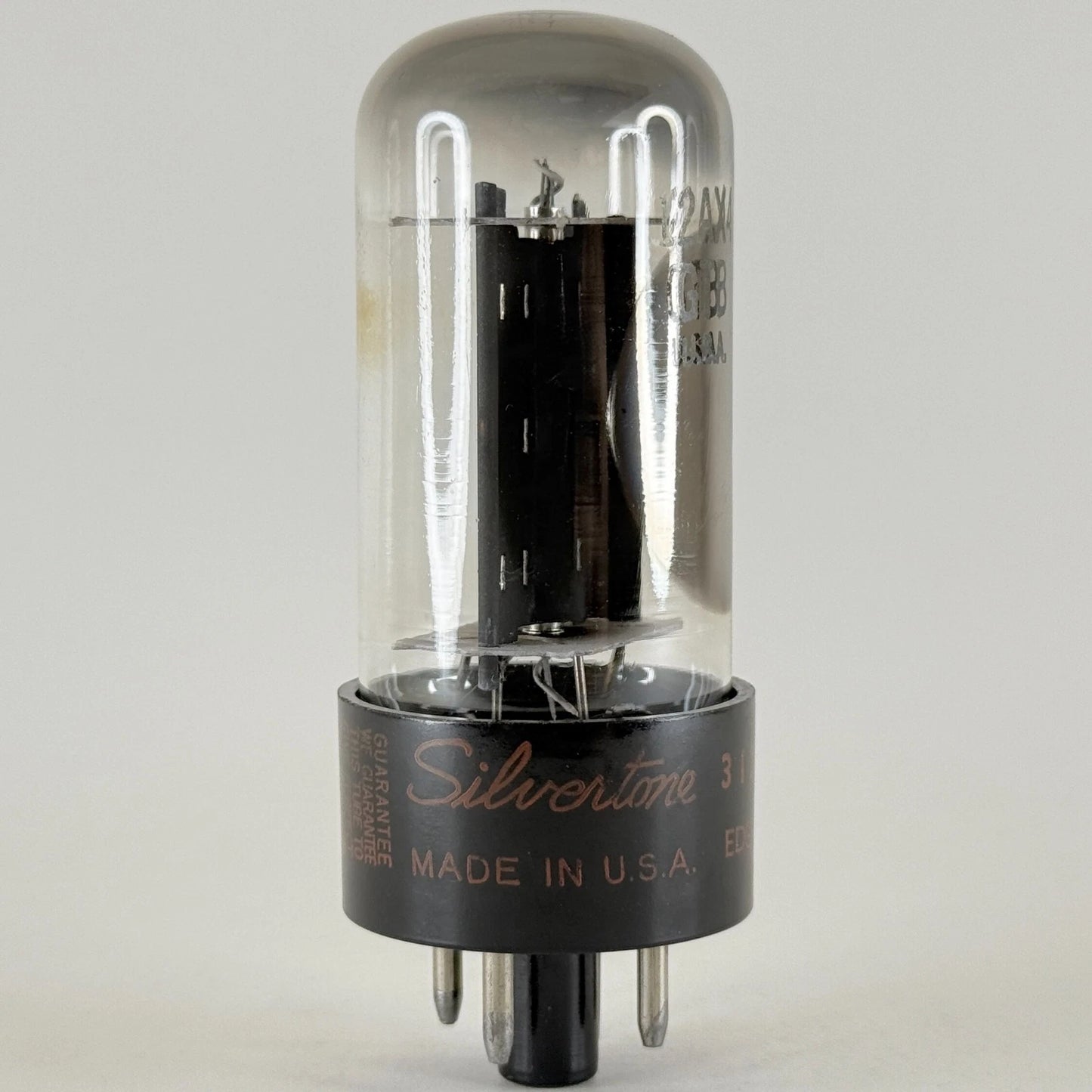 (1) Tested Silvertone 12AX4GTB Tube Date Code EDG 12AX4 GTB Rectifier Tube
