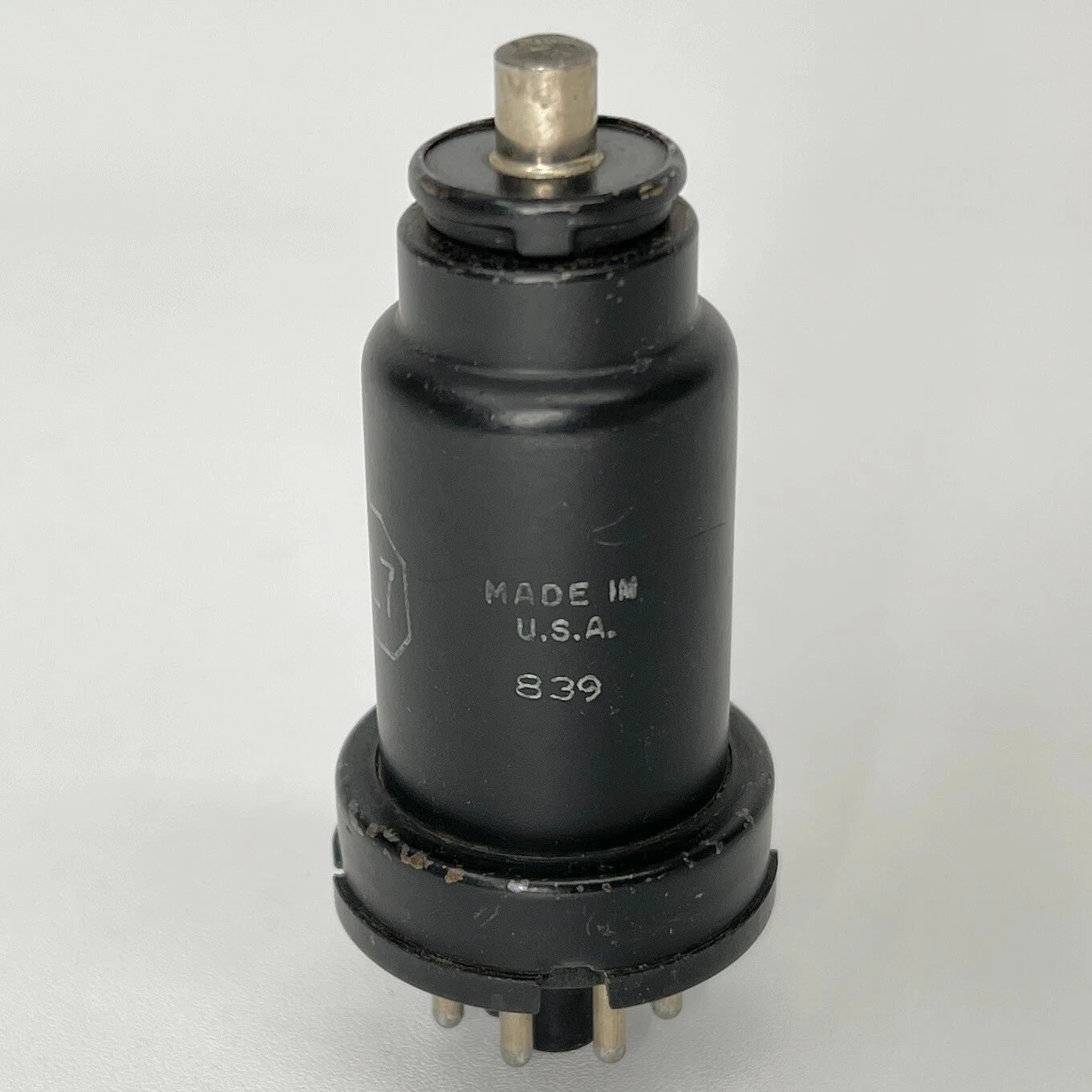 (1) Tested RCA Victor 6L7 Tube Date Code 839 RCA Pentagrid Mixer Vacuum Tube