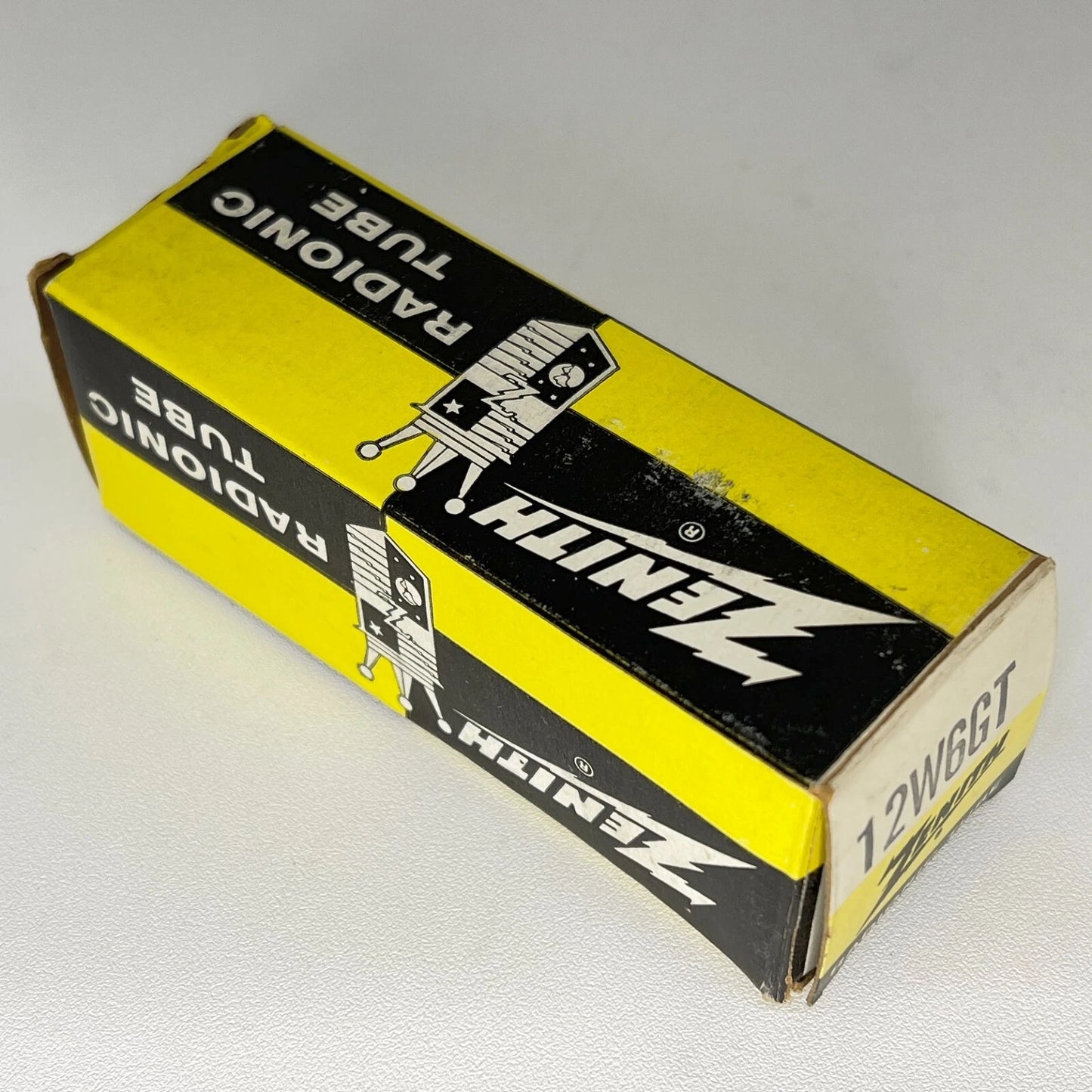 (1) Tested Zenith 12W6GT Tube with Box Date Code AAK 12W6 GT Sylvania EIA Code