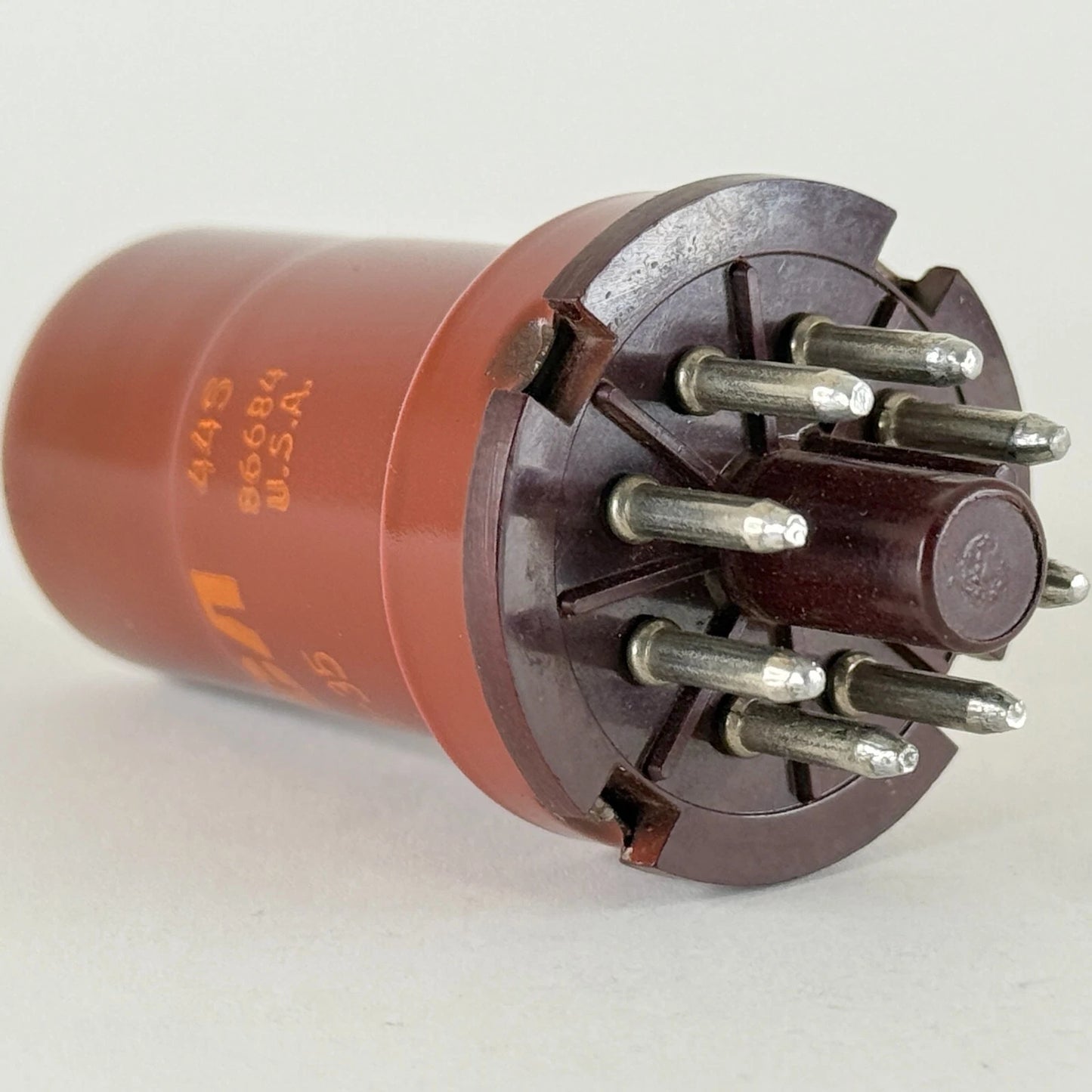 (1) Tested RCA JAN 5693 Tube Special Red Tube Date Code 73-35 6SJ7 Equivalent