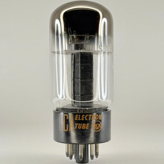 (1) Tested Strong RCA 6Y6GA Tube Date Code MS RCA 6Y6 GA Black Plate Beam Power